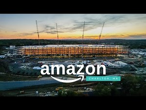 Amazon Robotics Sortation Center, in Charlton, MA.