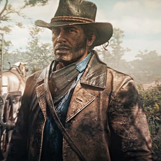 Arthur morgan 4k ["Aura" - Ogryzek (slowed)]