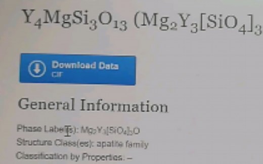 丁慧 如何获取晶体学信息文件CIF卡片