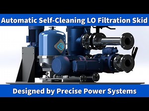 Bypass Self-Cleaning Lube Oil Filtration System