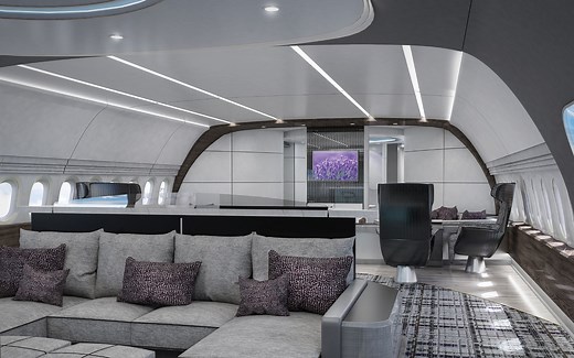 360度全景体验BBJ 777X公务机