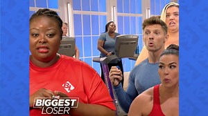 After a front-runner's SHOCK elimination, drama unfolds when Phi's spot in the competition is called into question. 😳 Then, the Red Team takes a leap of faith in the workout - literally! | The Biggest Loser