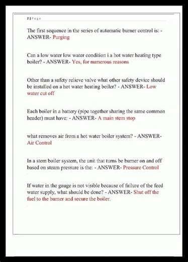 Special Engineer Boiler Exam 2 Latest Versions 2024 Version A And B Actual Exam Complete 200 Questio