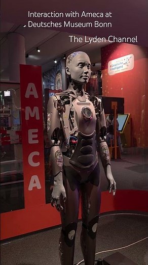 Ameca - Artificial Intelligence #ai #ameca #humanoidrobot #aishorts