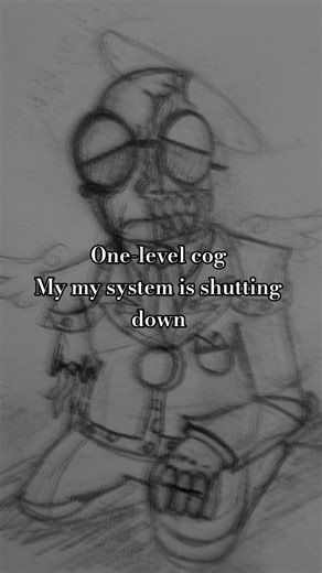 ⚙️Toontown one level COG he will never wake up 🥀 shutting down #toontown #scary #distressingmemes