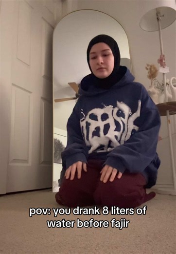 so real #fyp #islam #ramadan #prayer #relatable @Ridvan speaks | water muslim