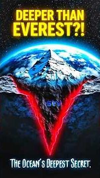 Mariana Trench is Deeper Than Mount Everest 🌊🏔️