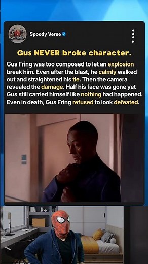 Gus Fring’s Coldest Moment in Breaking Bad. #shorts