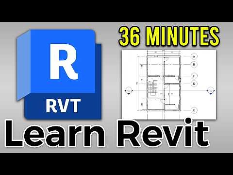 Learn Revit In 36 minutes - Basic Begineer's Guide