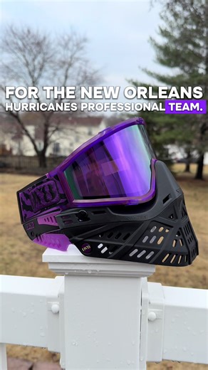 One of the new custom ProFlexes for the @New Orleans Hurricanes #DV8paintball #PaintballRetro #NXL