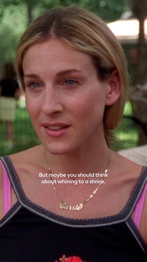 Even girl therapy has its limits. #SexAndTheCity #SATC #CarrieBradshaw #SamanthaJones