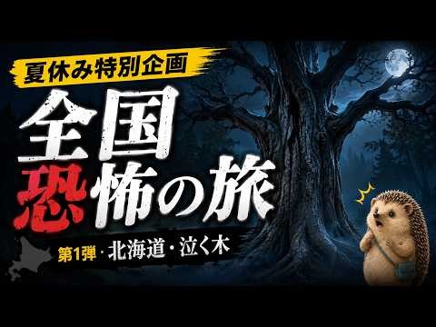 【夏休み特別企画】全国恐怖の旅 第1弾｜北海道・栗山町「泣く木」
