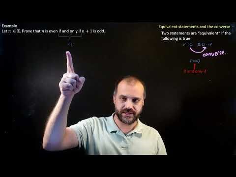 Equivalent statements and the converse