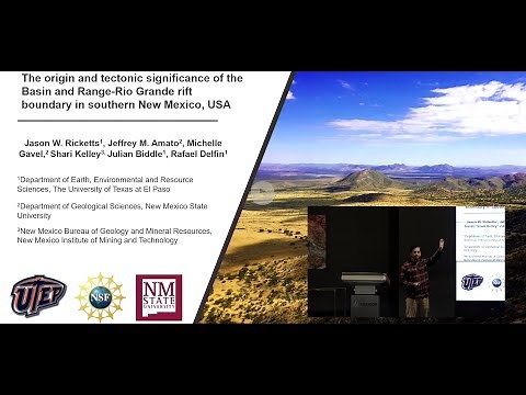 Origin and Tectonic Significance of the Basin and Range - Rio Grande Rift Boundary in S New Mexico