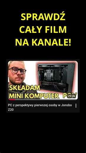 Mała obudowa PC: Masochizm czy wyzwanie? #shorts #pc #komputer #minipc