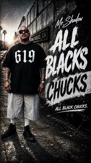 187 Music – All Black Chucks | Mr. Shadow