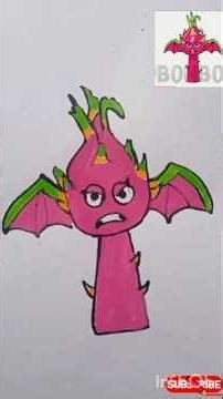 #Sprunki OC DRAGON FRUIT Phases #Drawing Art incredibox...