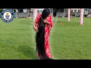 Woman With The Longest Hair (And Other Records Of The Week) | Guinness World Records