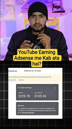 Youtube earning not showing in adsense || Google adsense showing $0 #youtubeearning #adsense