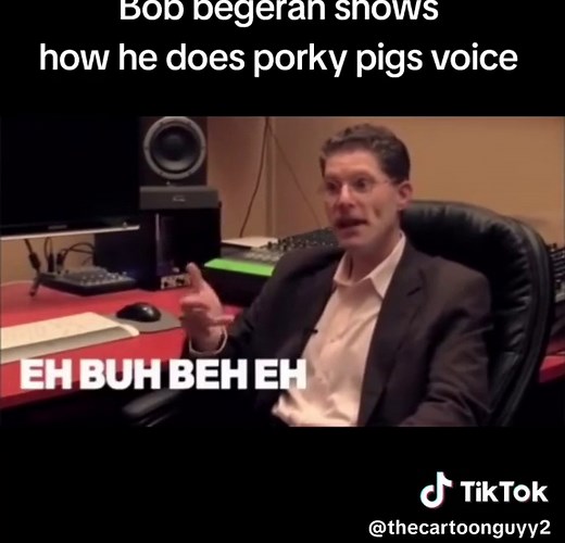 Bob Begeran's Porky Pig Voice Performance