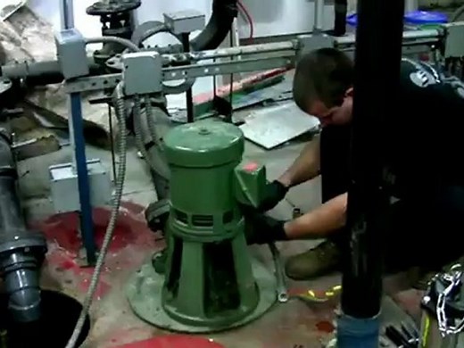 Sewer Ejector Pump System Installation