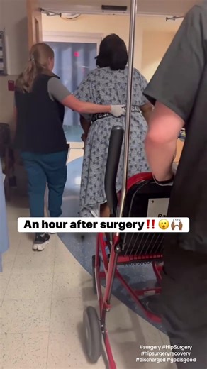 Stop walking in pain and get whatever procedure you have to get done. You will thank yourself later. When I tell you God does amazing things… I mean it! 🙌🏾 Honeseyyy, God showed up and showed out today. Hip surgery was successful, and my heart is full of gratitude. Thank you to everyone who prayed for me. God is faithful! 💙🙏🏾✨ #surgery #HipSurgery #hipsurgeryrecovery #discharged #godisgood