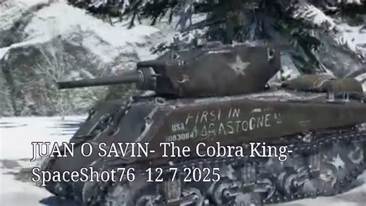 JUAN O SAVIN- The Cobra King- SpaceShot76 12 7 2025