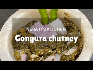 Andhra Gongura Pachadi | sorrel leaves chutney| gongura chutney with green chillies
