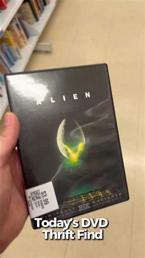 Today’s DVD Thrift Store Find: Alien. A Must-Watch Classic!
