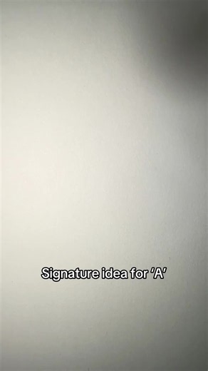 #fypシ゚viral #A #Signature @Abbey | signature ideas for a