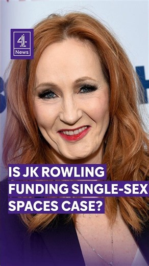 Is JK Rowling funding single-sex spaces case?