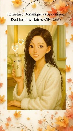 🍁 Kérastase Densifique vs Spécifique - Which One Saves Fine, Oily Hair This Fall?