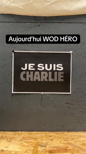 DAN.HeroesWOD on Instagram: "WOD POLICE «CHARLIE17» 🇫🇷 CHARLIE (Charlie Hebdo) 17 (Police) Hommage aux 12 victimes et 11 blessés des attentats du 07 janvier 2015 12 exercices en mémoire des 12 personnes décédées 33 reps: 12 (morts)+ 11 (blessés) + 10 (pour l’honneur) A l’initiative de CrossFit 1789 (Aix en Provence-13), CrossFit 571 (Thionville-57) et sur une création-proposition d’ Olivier Muller sur Communauté CrossFit France #hero #training #france"