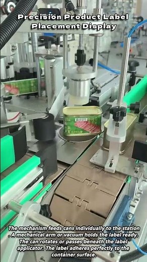 Precision Product Label Placement Display