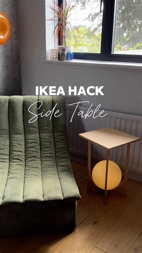 49K views · 56 reactions | IKEA HACK - side table with light ✨ When...