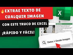 Extract Text from ANY IMAGE with this Excel TRICK (Quick and Easy!)