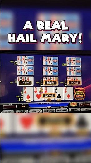 A BIG win right when we needed it! 🙏 🤑 #videopoker #casinos