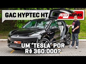 The GAC Hyptec HT has gull-wing doors and is the family car NO ONE EXPECTED.