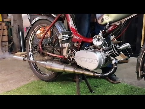 Das 100km/h Sachs 503 Mofa Teil 5 Firststart/ Einstellung des Motors