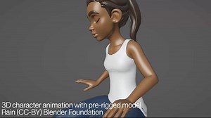 Rain Lipsync animation