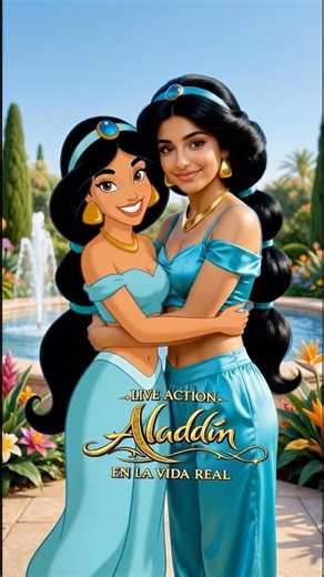 Aladdin Characters in Real Life Look MAGICAL! 🧞‍♂️✨ #Disney