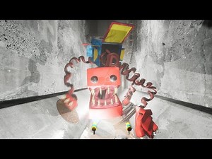 Boxy Boo Chase Scene & Jumpscare - Project: Playtime