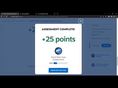 Salesforce Trailhead - Create a Server-side Apex Controller Class