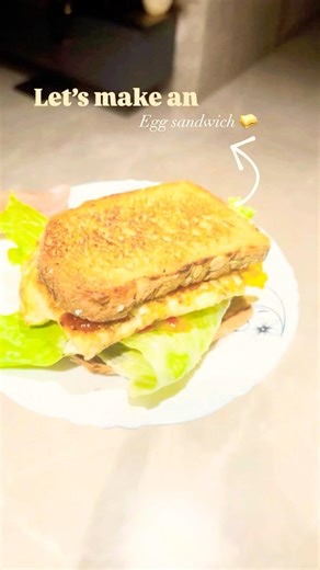 Egg Sandwich Recipe (Healthy Version)🥪