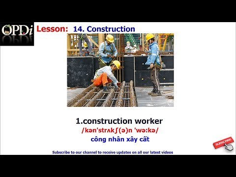 Oxford dictionary - 14. Construction - learn English vocabulary with picture.mp4