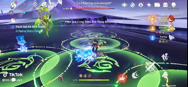 siêu sát thương#genshin #buildgenshin #mavuika #furina #showcase