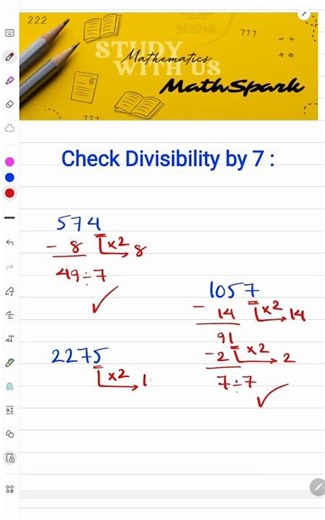 Divisibility by 7 Trick in Seconds 🔥 | Fast Math Trick You Must Know! | MathSpark
