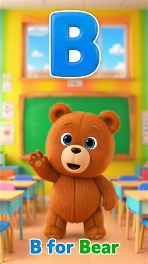 A for Apple, B for Bear
