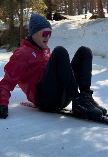 Olympic training camp going well! #skiing @Brady Kurtz