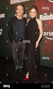 Kevin Bacon and Jennifer Nettles attend Amazon Prime Video's 'The Bondsman' Series Premiere at Village East By Angelika in New York on March 31, 2025 Stock Photo - Alamy